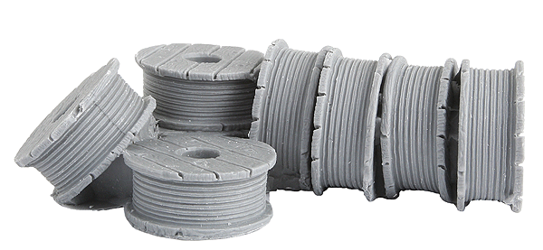 Cable Spools Version 1 -- Unpainted