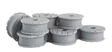 Cable Spools Version 2 -- Unpainted