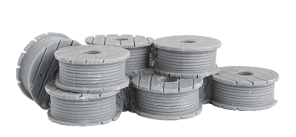 Cable Spools Version 2 -- Unpainted