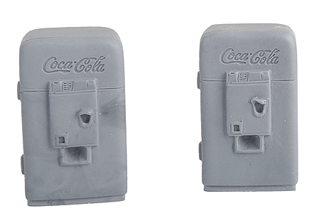Soda Machine -- Unpainted pkg(2)
