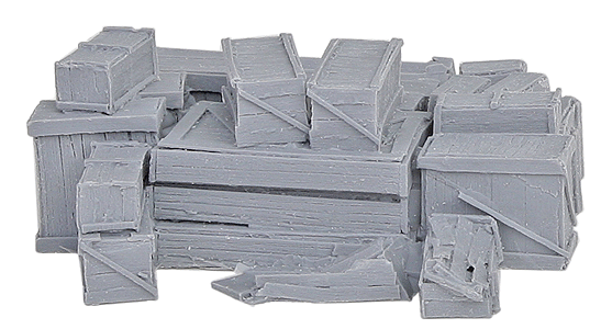 Crate Assortment -- Unpainted