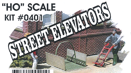 Street Elevator Set - Kit -- 2 Elevators & 2 Doors