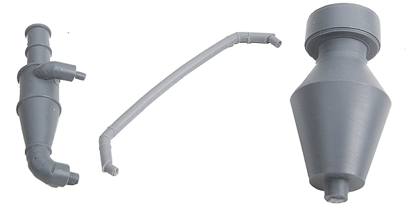 Industrial Vent System -- Kit - Unpainted pkg(2)