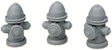 Fire Hydrant -- Unpainted pkg(3)
