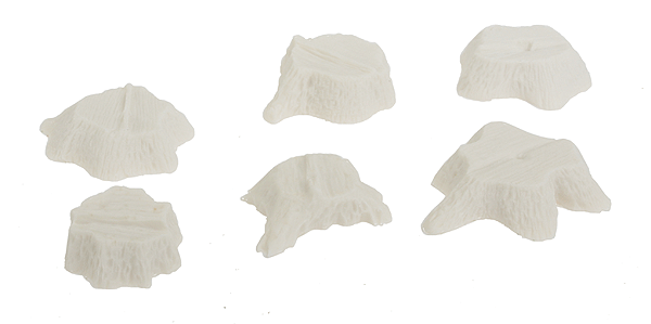 Tree Stump -- Unpainted pkg(6)