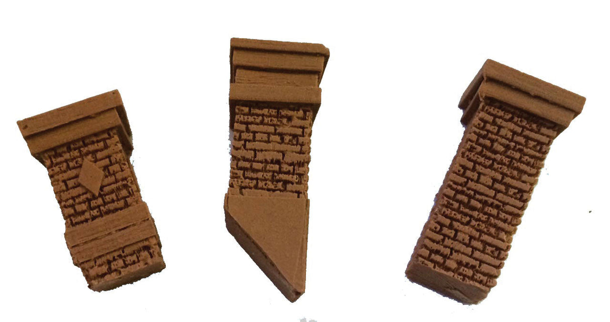 Aged Chimneys pkg(3)