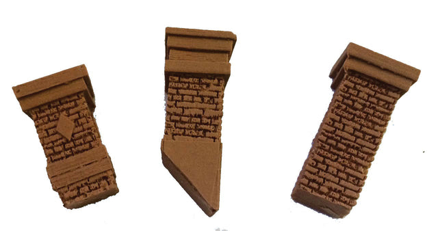 Aged Chimneys pkg(3)