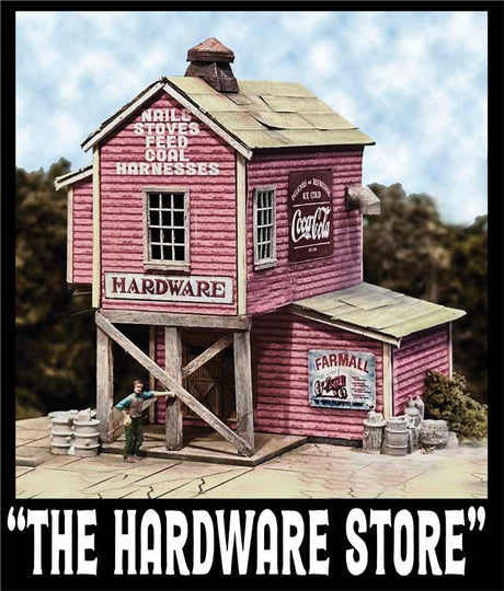 Laser-Cut Wood Kit -- The Hardware Store