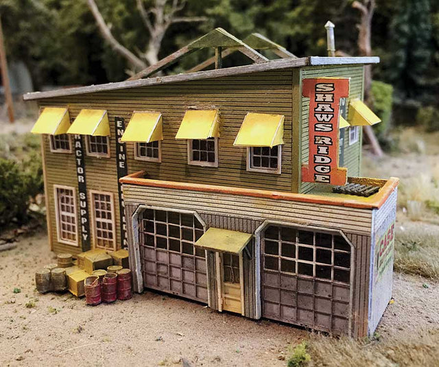 Laser-Cut Wood Kit -- Shaw's Ridge