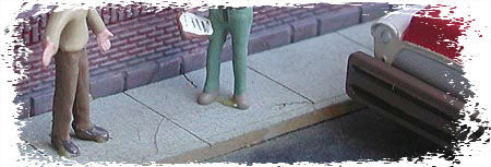 Sidewalk -- Kit - 125 Scale Feet