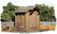 "Bar Mills Basics" Laser-Cut Wood Structure Kits -- Bait Barge at Cundy Harbor-1