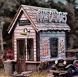 Parker Street News Stand -- Laser-Cut Wood Kit