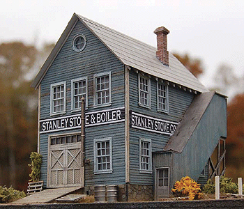 The Stanley Stove Company -- Laser-Cut Wood Kit - 5-1/2 x 6-3/4"  14 x 17.2cm