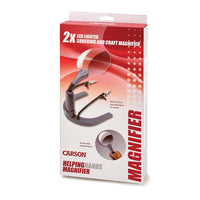 HelpingHands(TM) Magnifier w/LED Lamps & Clamps -- 2x Power