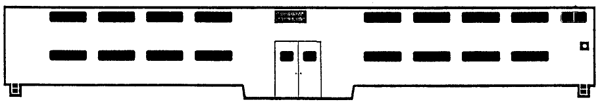 Brass Sides - Chicago & North Western -- Bi-Level Cab Car