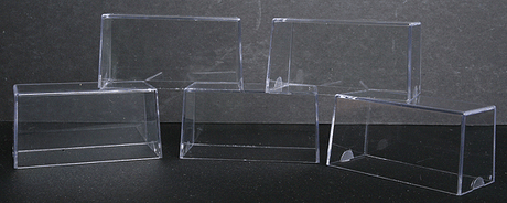 Vehicle Display Base Plates - Use w/#175-10100 -- 24 Clear Display Covers for MPS Model Presentation System