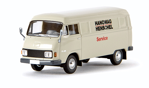 1967-1974 Hanomag-Henschel F25 Cargo Van - Assembled -- HHF Service (German Lettering)