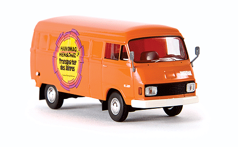 1967-1974 Hanomag-Henschel F25 Cargo Van - Assembled -- Transporter D. Jahres (German Lettering)