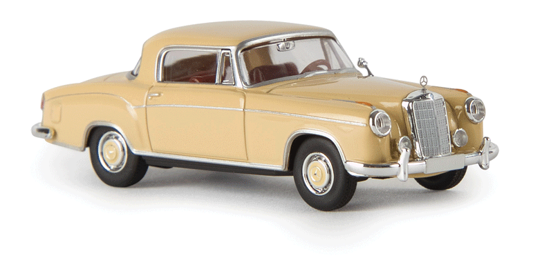 1951-1954 Mercedes-Benz 220 S Coupe - Assembled - Starmada(TM) -- Beige