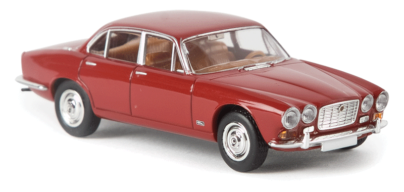 1968 Jaguar XJ6 Sedan - Assembled - Starmada(TM) -- Ruby Red