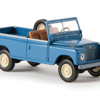 1968-1977 Land Rover 109 Open-Cab Pickup - Assembled - Starmada(TM) -- Bright Blue
