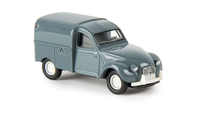 1950-1978 Citroen Kastenente 2 CV Delivery Truck - Assembled -- Blue-Gray