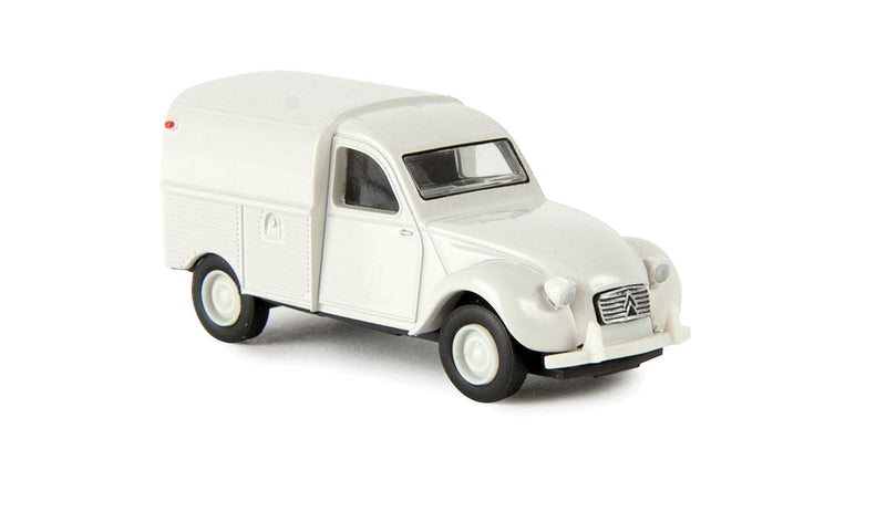 1950-1978 Citroen Kastenente 2 CV Delivery Truck - Assembled -- Light Gray