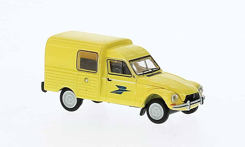 1976 Citroen Acadiane Truck - Assembled -- La Poste (yellow, blue)