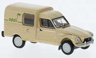 1976 Citroen Acadiane Truck - Assembled -- OaSi (beige, green, French Lettering)