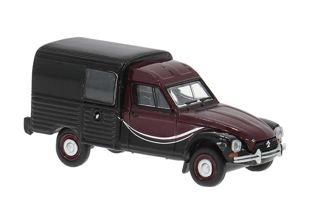 1976 Citroen Acadiane Truck - Assembled -- Charleston (maroon, black)