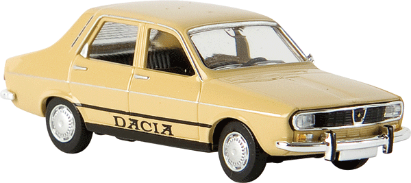 1969 Dacia 1300 Sedan - Assembled -- Beige, Black