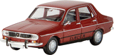 1969 Dacia 1300 Sedan - Assembled -- Dark Red, Black-1