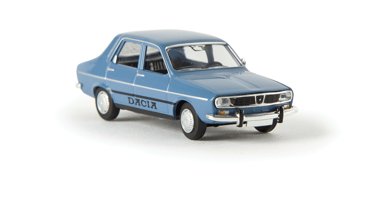 1969 Dacia 1300 Sedan - Assembled -- Blue