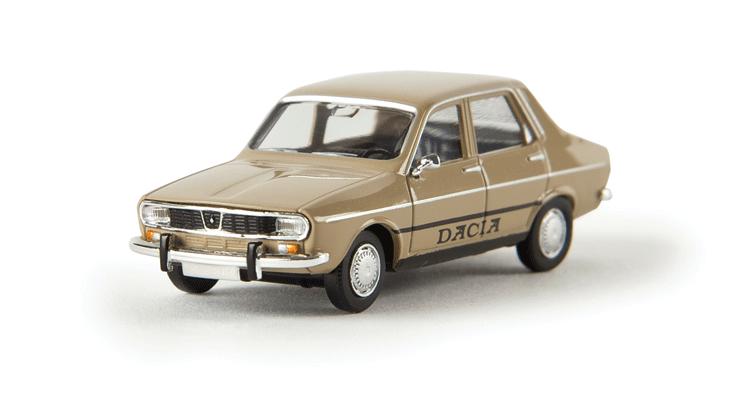 1969 Dacia 1300 Sedan - Assembled -- Gray-1