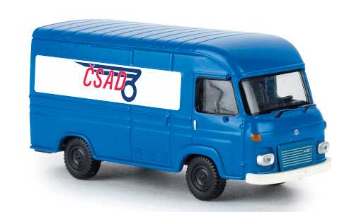 1965-1982 Renault-Saviem SG 2 Cargo Van - Assembled -- CSAD (blue, white, red, Czech Lettering)
