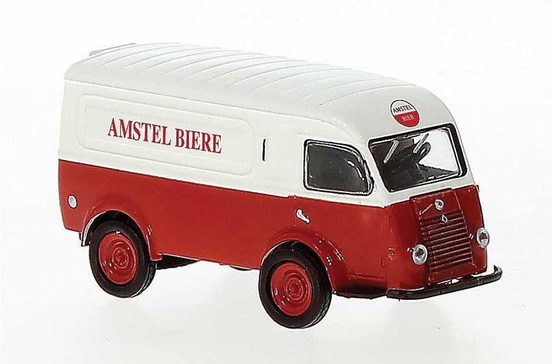 1950 Renault Goelette Cargo Van - Assembled -- Amstel Beer (white, red, Dutch Lettering)