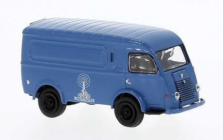 1950 Renault Goelette Cargo Van - Assembled -- Radio Saarbrucken (blue, German Lettering)