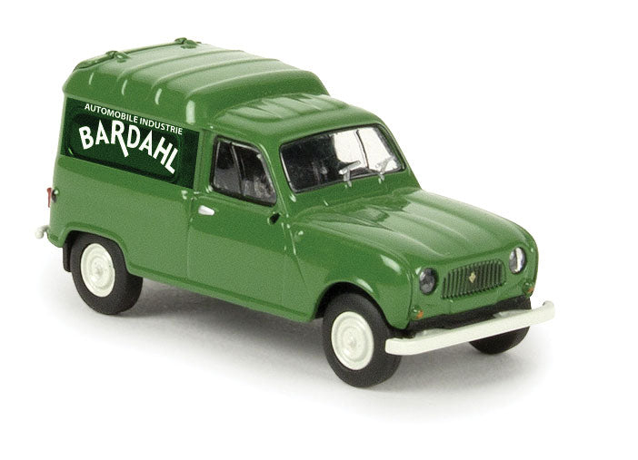 1962-1988 Renault Fourgonnette Delivery Truck - Assembled -- Bardahl (green, black, French Lettering)