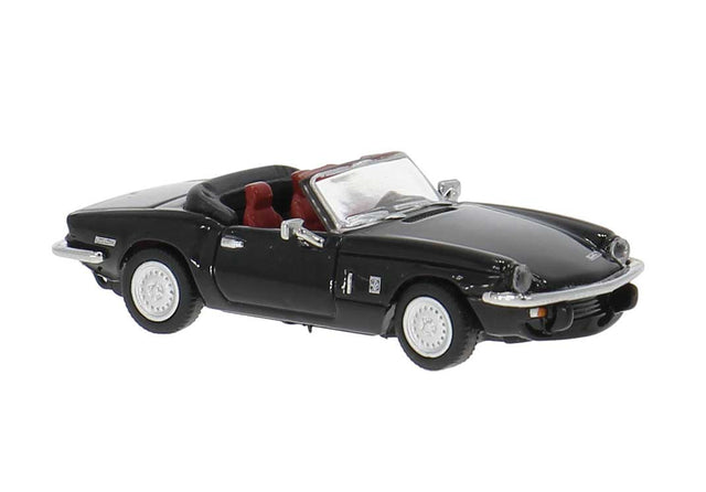 Triumph Spitfire Convertible - Assembled -- Top Down (black)