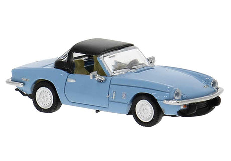 Triumph Spitfire Convertible - Assembled -- Top Up (light blue)