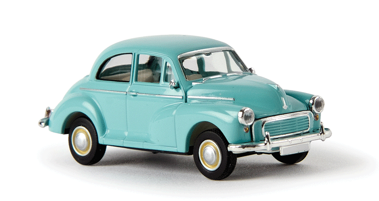 1948-1971 Morris Minor Sedan - Assembled -- Light Green