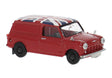 1960s Austin Mini Cargo Van - Assembled -- Red w/Union Jack on Roof