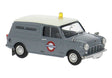 1960s Austin Mini Cargo Van - Assembled -- London Transport (gray, white)