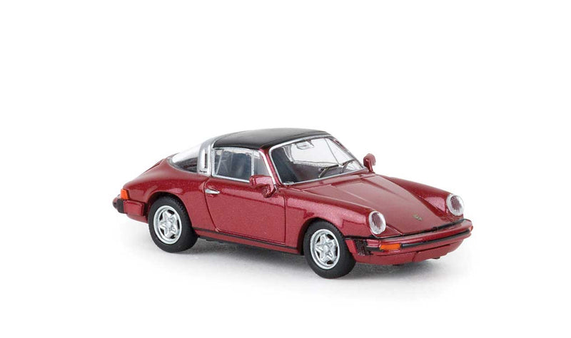 1974 Porsche 911 G-Reihe Covertible - Assembled -- Metallic Maroon, Black