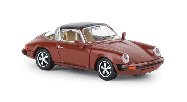 1974 Porsche 911 G-Reihe Covertible - Assembled -- Red-Brown