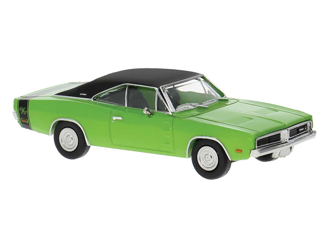 1961 Dodge Charger - Assembled -- Green, Black