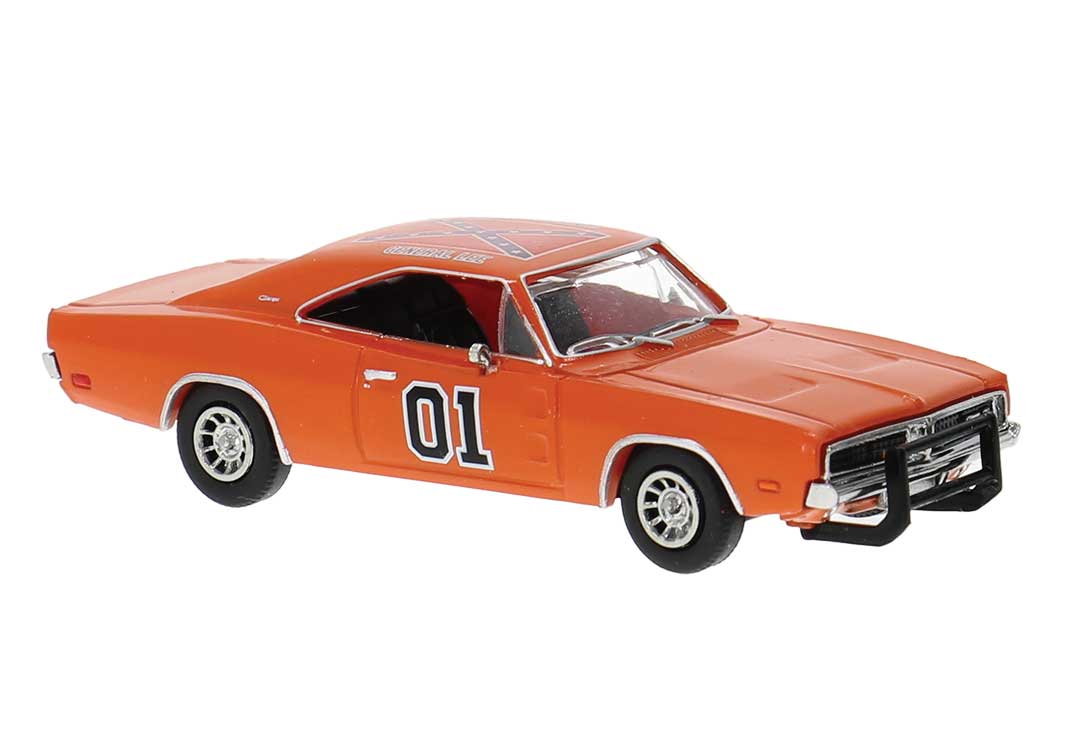 Dodge Charger - Assembled -- General #01 (orange, black)