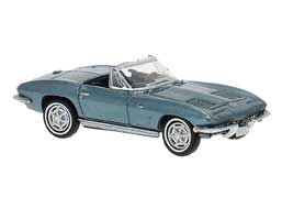 Chevrolet Corvette C2 Convertible - Assembled -- Metallic Turquoise