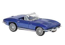 Chevrolet Corvette C2 Convertible - Assembled -- Metallic Blue