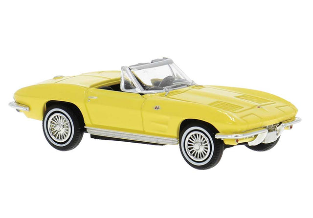 Chevrolet Corvette C2 Convertible - Assembled -- Top Down (light yellow)